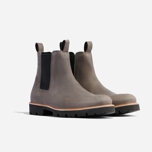 Nisolo Men’s Chelsea Boot Grey
